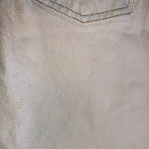 7 For All Man Kind Edie Jeans Size 25 Button Fly - Picture 9 of 13